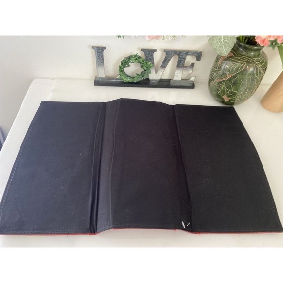 Vintage Miche Classic Clutch Purse Shell Red Ella Animal Print Veg Leather NWOT - Picture 12 of 16